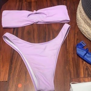 bikini with boob cutout